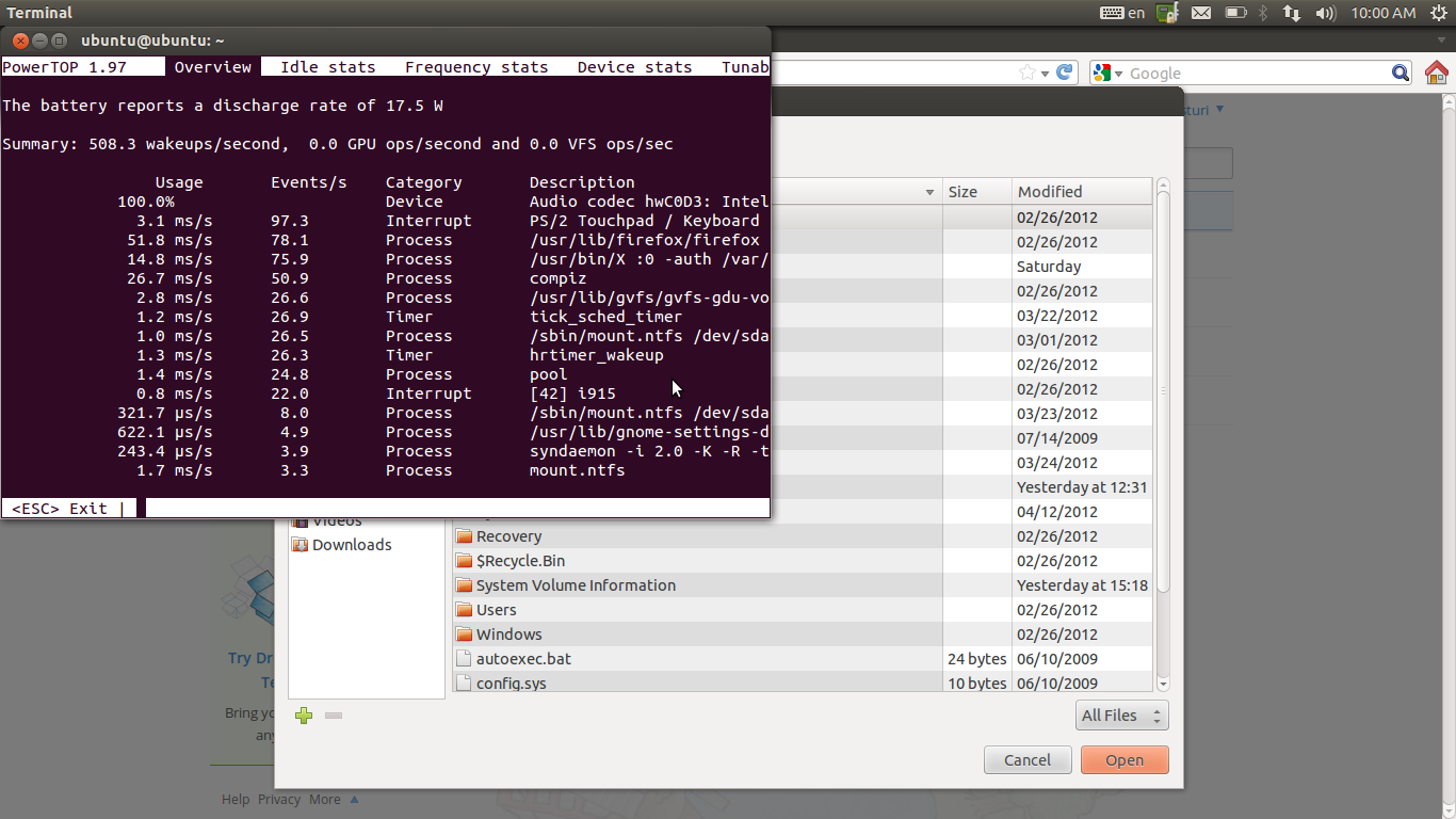 ubuntu intel graphics driver avc